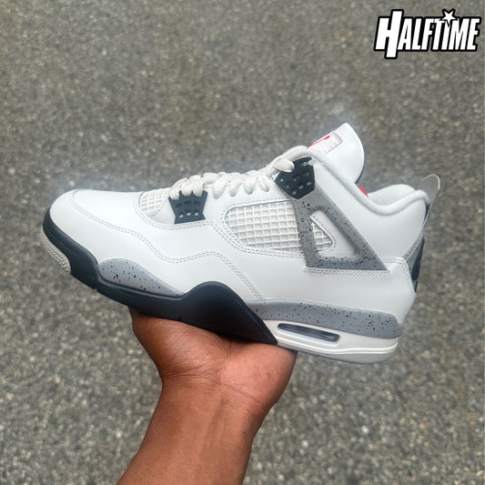 Jordan 4 White Cement
