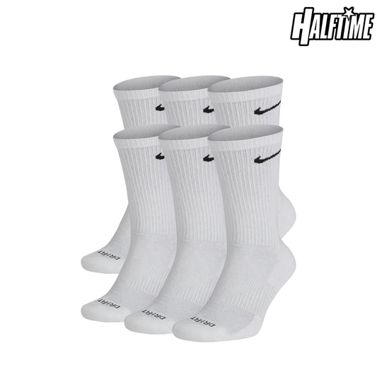 Nike Socks 6 Pack White